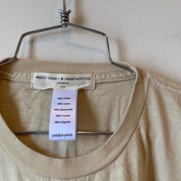 Project Social T Tiger Overdyed T-Shirt Dress sz L - Picture 6 of 8